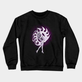 Comic Style Kerrigan Crewneck Sweatshirt